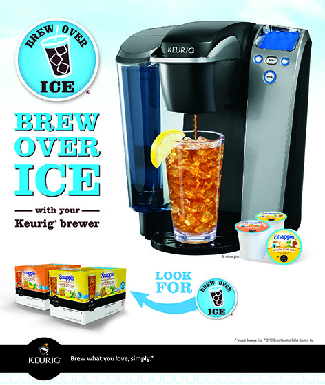 Brew Over Ice: Iced Coffee & Iced Tea in Your Keurig Brewer 
