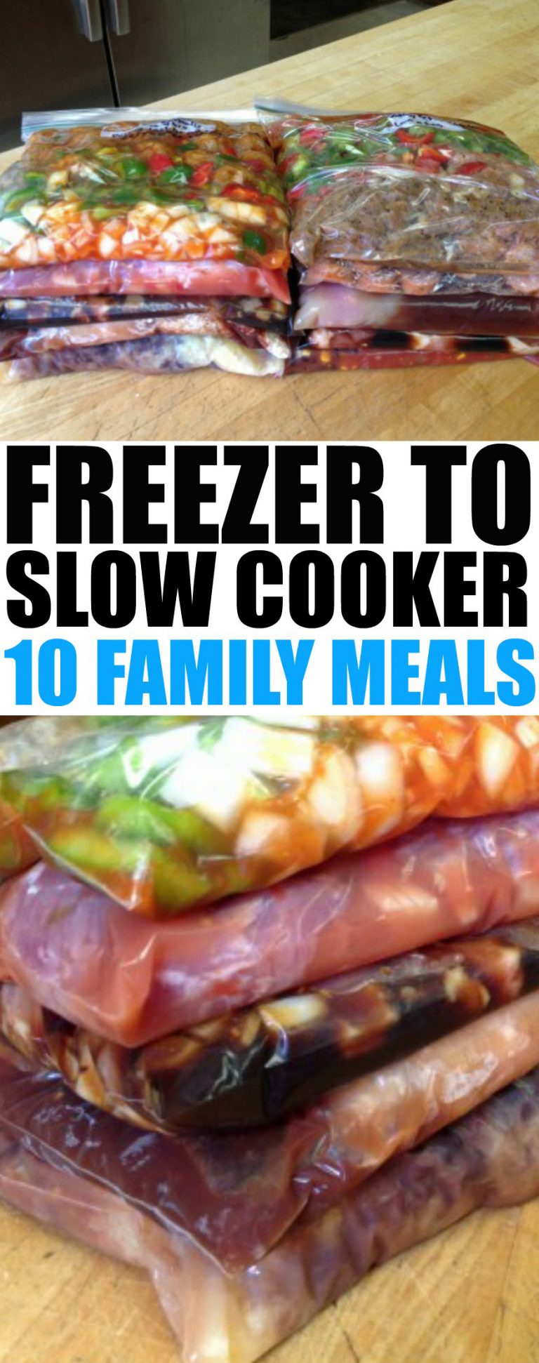10 Family Favorite Crockpot Freezer Meals - Mommy's Fabulous Finds