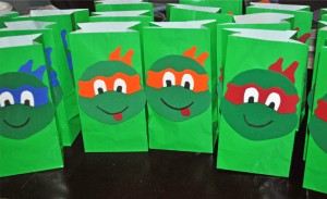 TMNT Party Ideas - DIY Ninja Turtle Goodie Bags - Mommy's Fabulous Finds