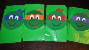 TMNT Party Ideas - DIY Ninja Turtle Goodie Bags - Mommy's Fabulous Finds