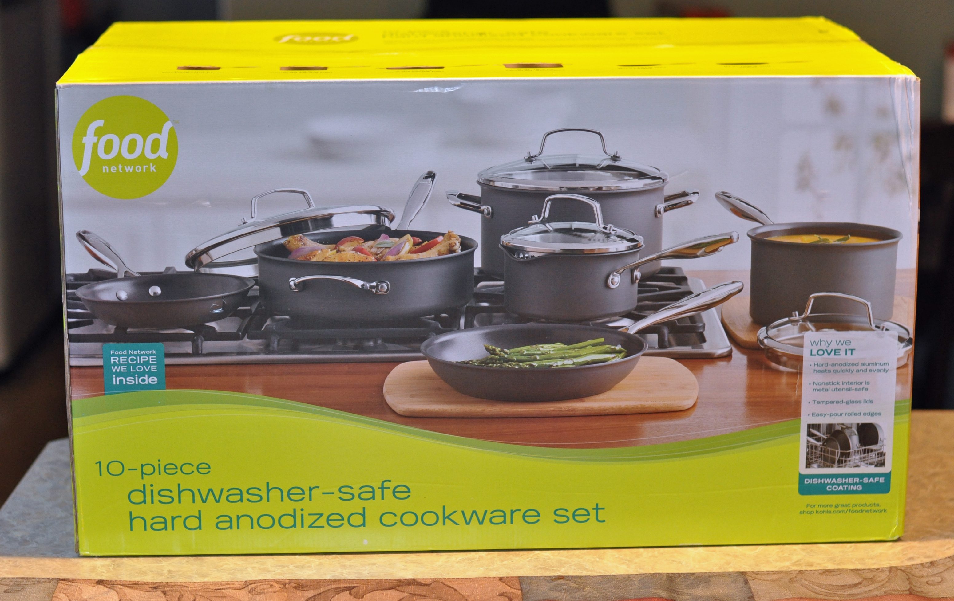 Food Network 10-pc Nonstick Ceramic Cookware Set Review