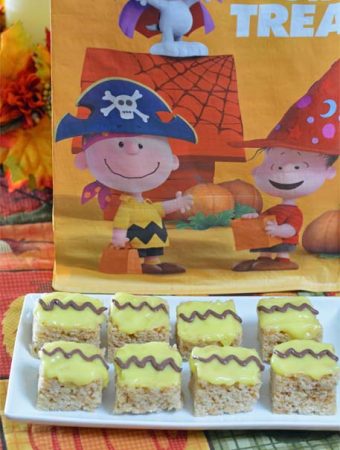 Charlie Brown Rice Krispies Treats