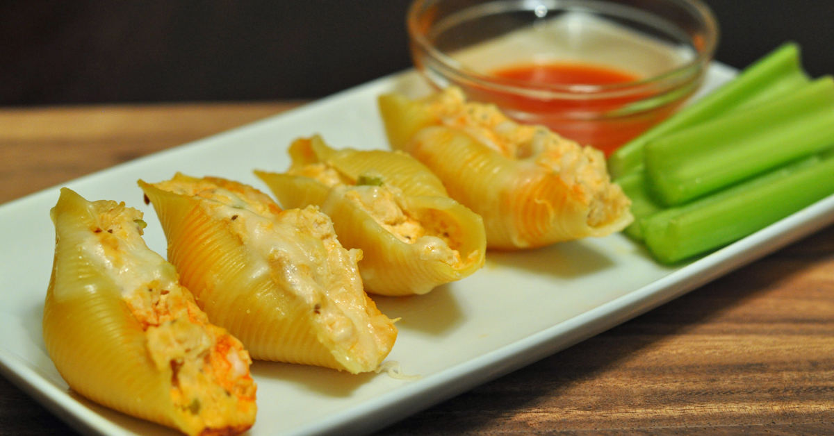 Buffalo Chicken Stuffed Shells Mommys Fabulous Finds