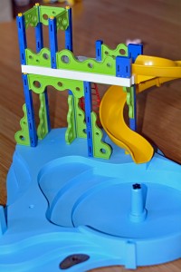 playmobil water park with slides playset