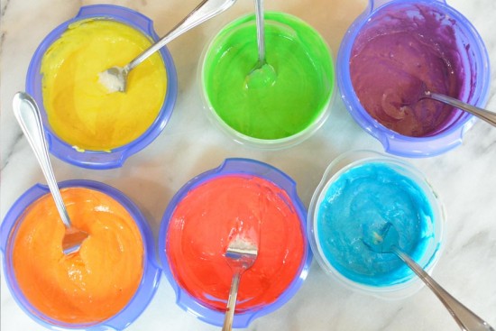 Rainbow Waffles - A magically delicious way to start off your day