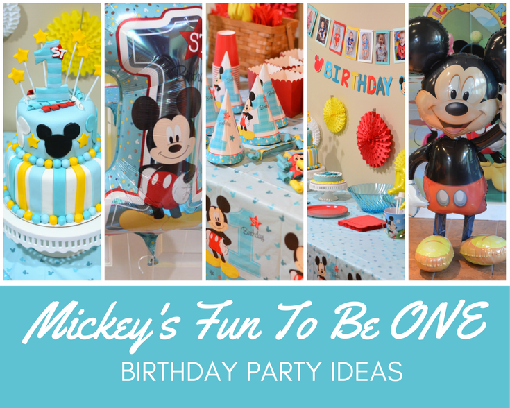 Mickey S Fun To Be One Birthday Party Ideas Mommy S Fabulous Finds