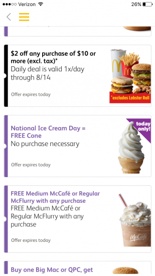 National Ice Cream Day - FREE Cone at McDonald's - Mommy's Fabulous Finds