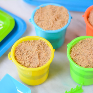 Easy DIY Sand Bucket Cupcakes