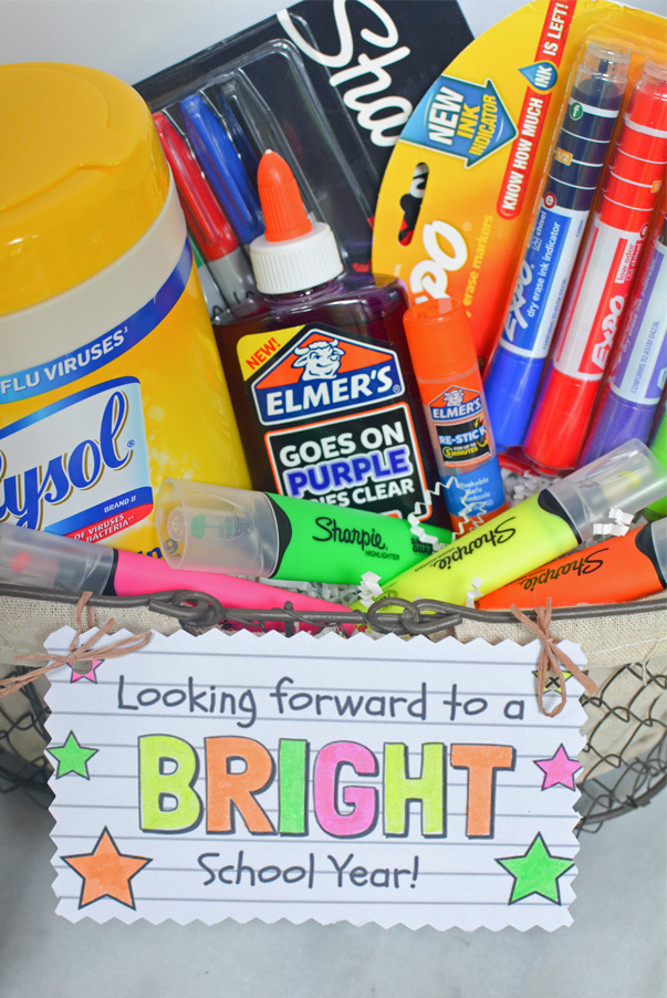 Teacher Appreciation Week gift basket ideas