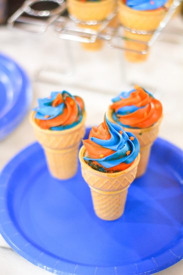 orange coloring make food to how Ice Cream Two  Nerf Cupcakes  Cone Cupcakes Tone