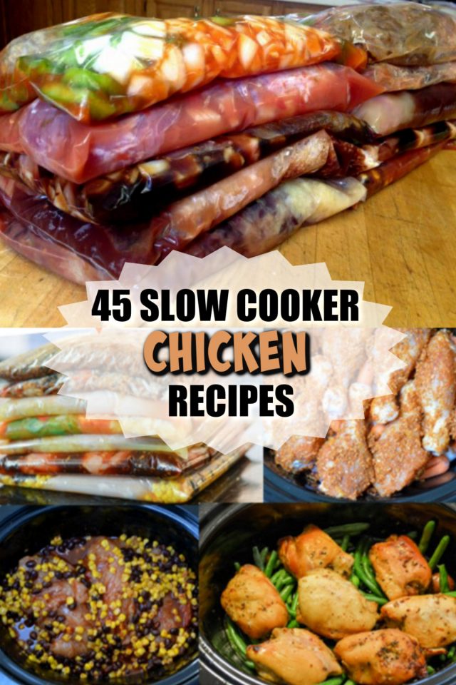 Slow Cooker Chicken Recipes - 45 Recipes To Add To Your Collection