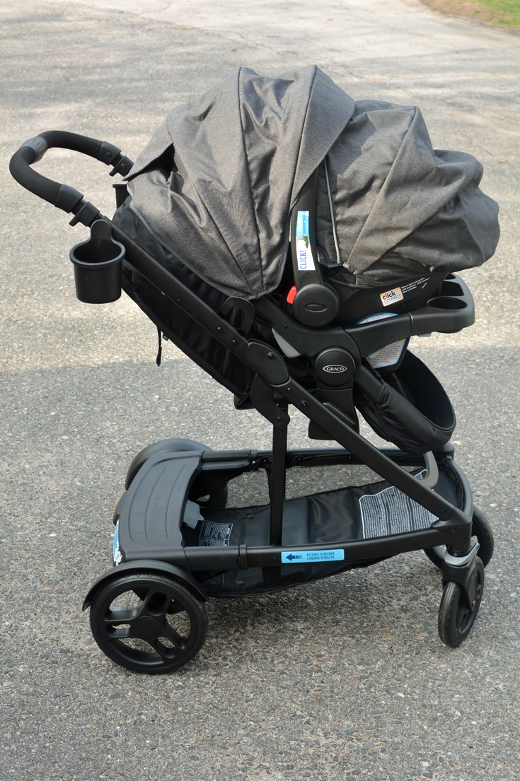 graco uno2duo double stroller travel system