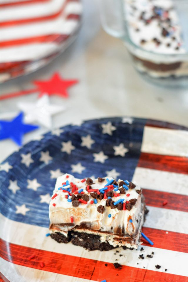 Red White Blue Chocolate Lasagna Mommys Fabulous Finds 4735