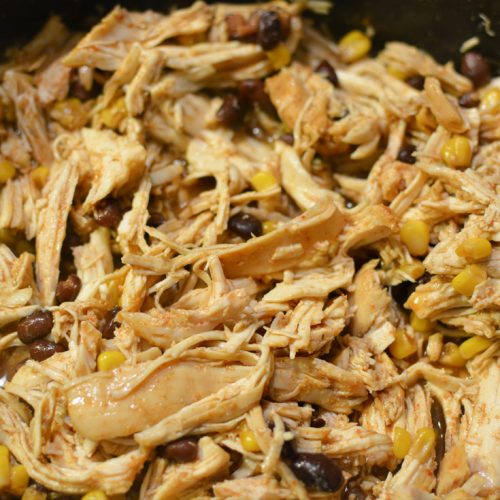 Crockpot Chicken Tacos With Black Beans & Corn - Mommy's Fabulous Finds