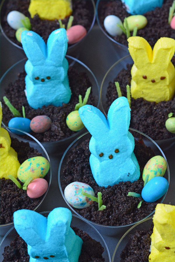 PEEPS Easter Bunny Dirt Cups